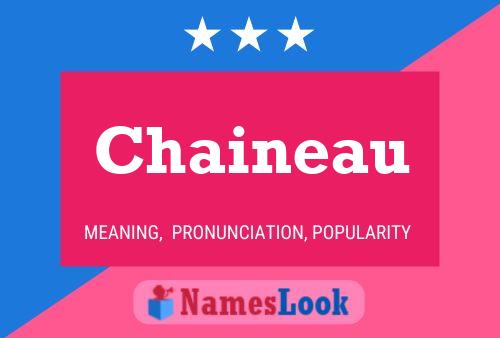 Poster del nome Chaineau