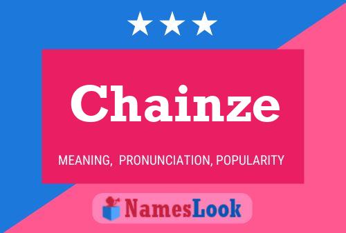 Poster del nome Chainze