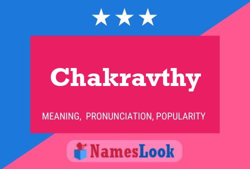 Poster del nome Chakravthy