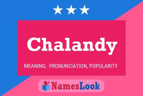 Poster del nome Chalandy