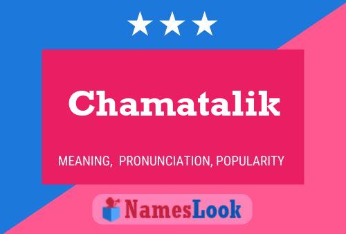 Poster del nome Chamatalik