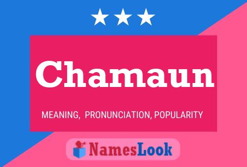 Poster del nome Chamaun