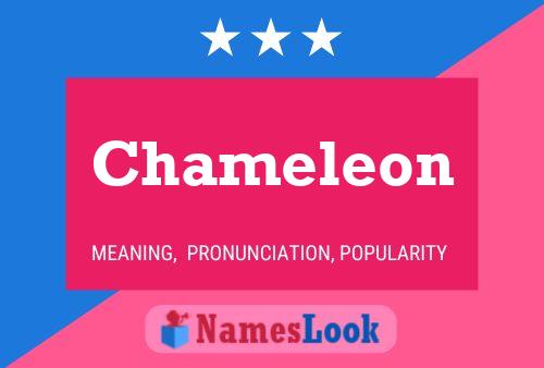 Poster del nome Chameleon