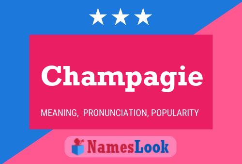 Poster del nome Champagie