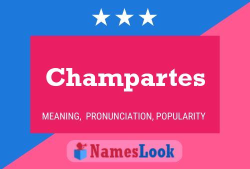 Poster del nome Champartes