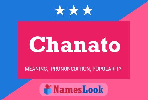 Poster del nome Chanato