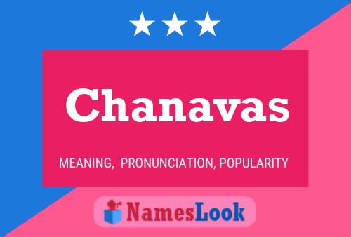 Poster del nome Chanavas