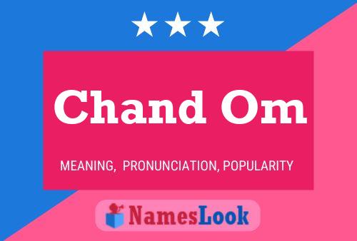 Poster del nome Chand Om