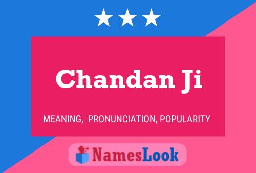 Poster del nome Chandan Ji