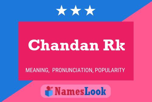 Poster del nome Chandan Rk