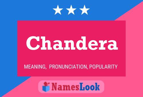 Poster del nome Chandera