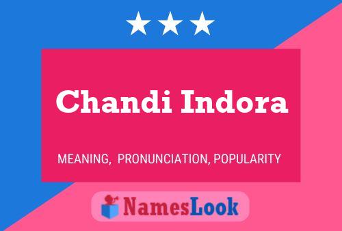 Poster del nome Chandi Indora