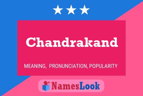 Poster del nome Chandrakand