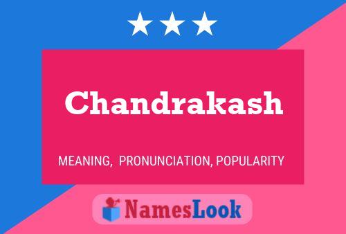 Poster del nome Chandrakash