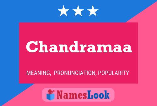 Poster del nome Chandramaa