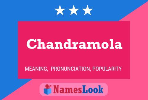 Poster del nome Chandramola