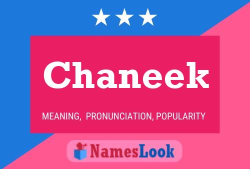 Poster del nome Chaneek