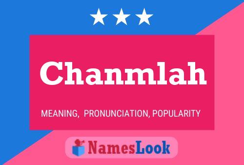 Poster del nome Chanmlah