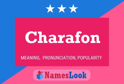 Poster del nome Charafon