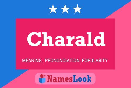 Poster del nome Charald