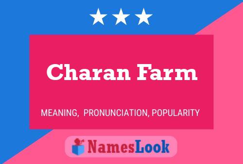 Poster del nome Charan Farm