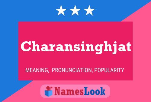 Poster del nome Charansinghjat