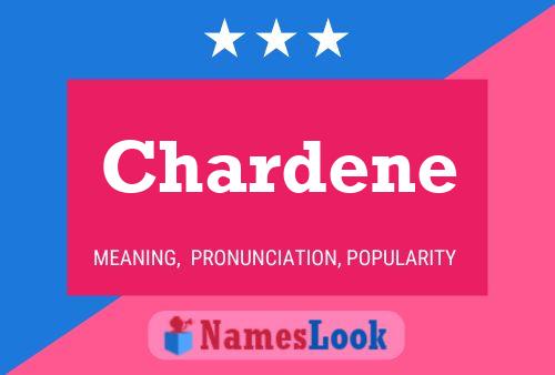 Poster del nome Chardene