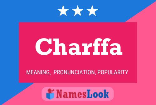 Poster del nome Charffa