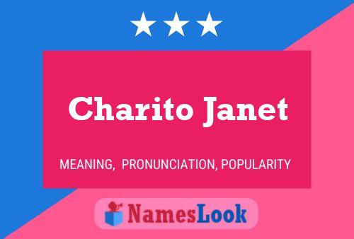 Poster del nome Charito Janet