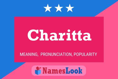 Poster del nome Charitta