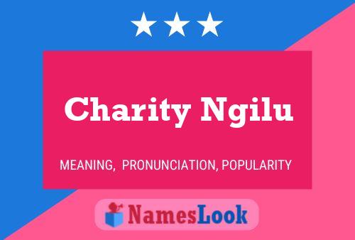 Poster del nome Charity Ngilu