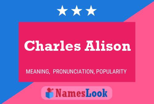 Poster del nome Charles Alison