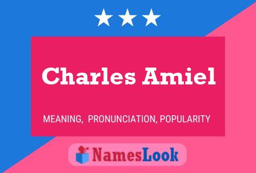 Poster del nome Charles Amiel