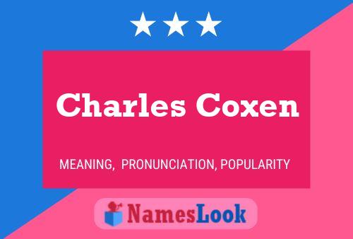 Poster del nome Charles Coxen