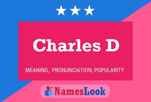 Poster del nome Charles D