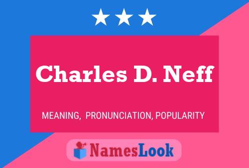 Poster del nome Charles D. Neff