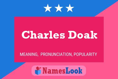 Poster del nome Charles Doak