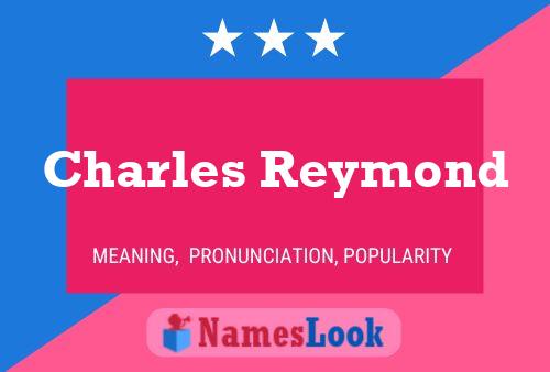 Poster del nome Charles Reymond