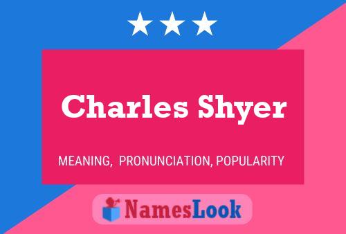 Poster del nome Charles Shyer