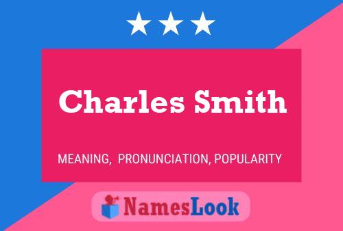 Poster del nome Charles Smith