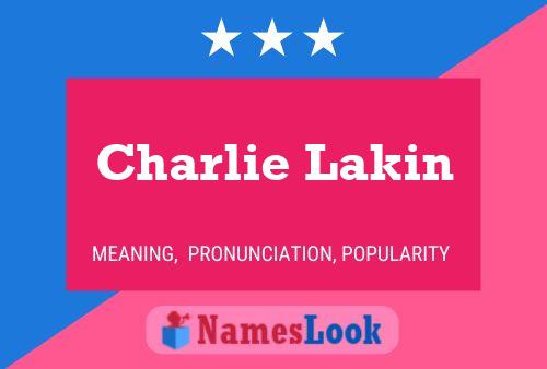 Poster del nome Charlie Lakin