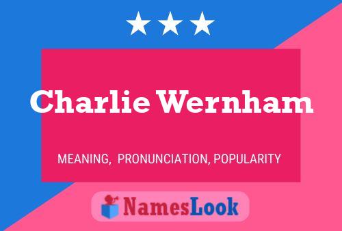 Poster del nome Charlie Wernham