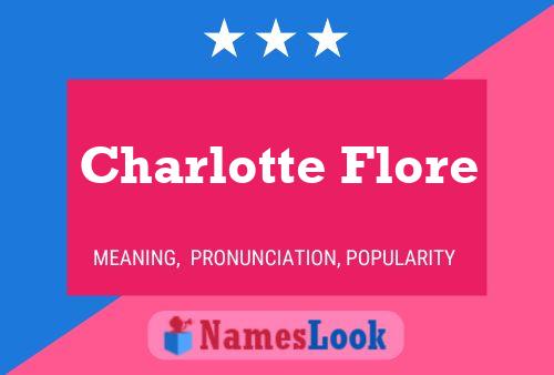 Poster del nome Charlotte Flore