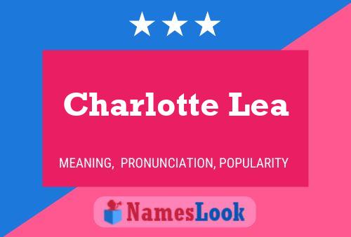 Poster del nome Charlotte Lea