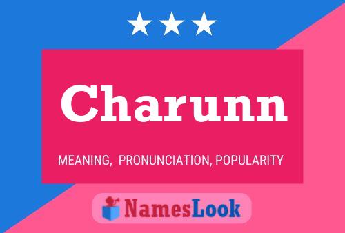 Poster del nome Charunn