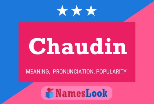 Poster del nome Chaudin