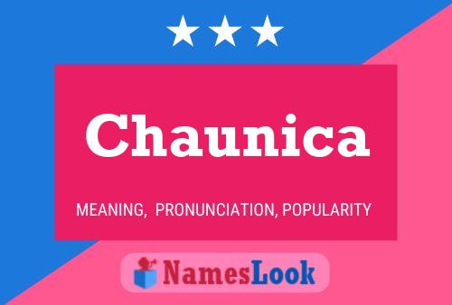 Poster del nome Chaunica