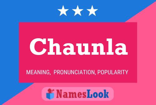 Poster del nome Chaunla