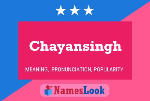 Poster del nome Chayansingh