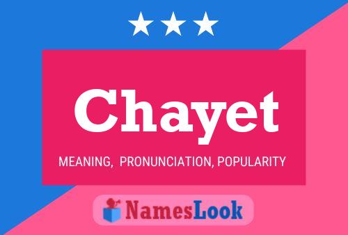 Poster del nome Chayet